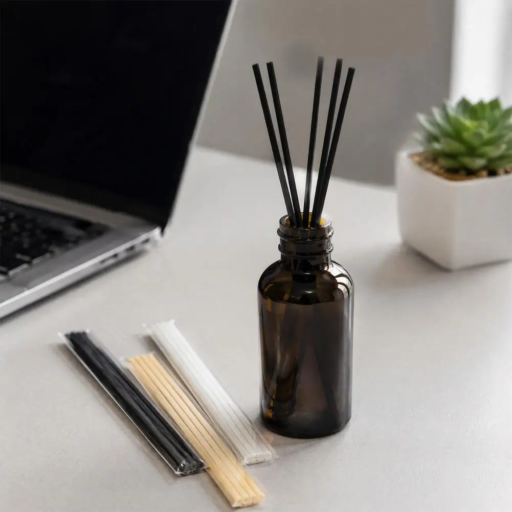 Essential Oil Diffuser Accessories 10 Pcs Fiber Diffuser Replacement Sticks Essential Oil Refill Sticks for Home Bathroom