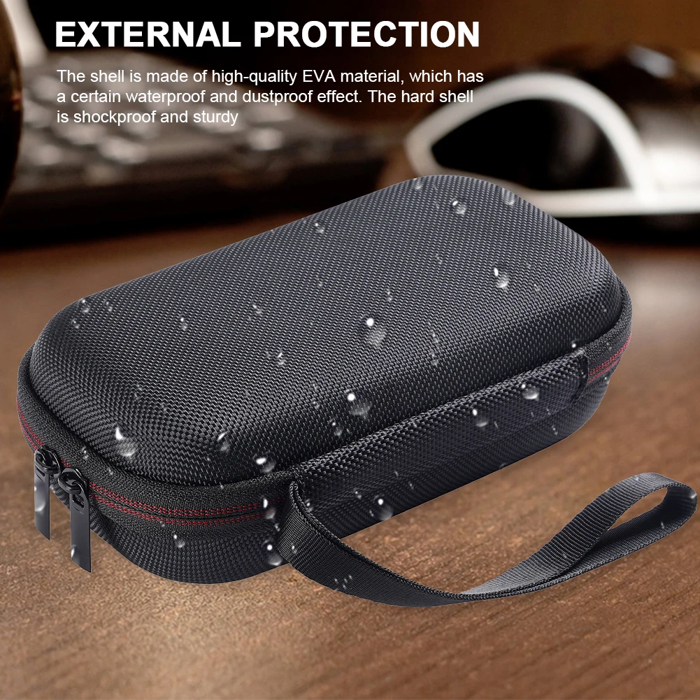 Жесткая переноска из ЭВА, Противоударная дорожная сумка для ретро-игр для Anbernic RG40XX H, Портативная сумка для хранения игровой консоли