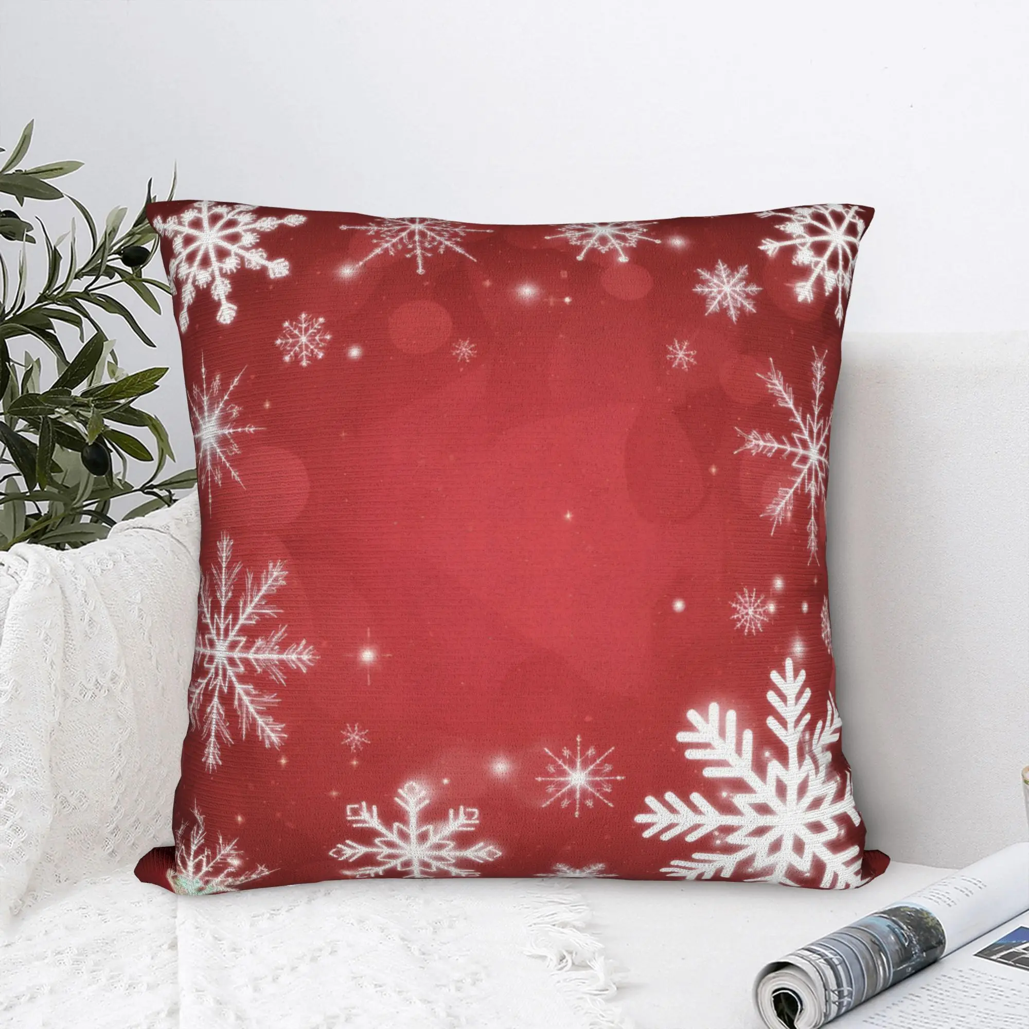 Christmas xmas Santa Claus Printing Pillowcase Cushion Cover  Throw Pillow Cover New Style Home Decoration Square Multi-Size