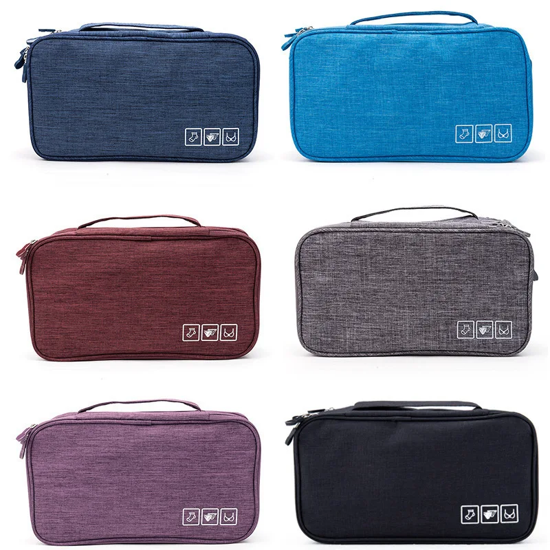 

Сумка для хранения нижнего белья и трусов, водонепроницаемая герметичная дорожная сумка для хранения бюстгальтера из ткани Оксфорд, складная сумка-разделитель, сумка