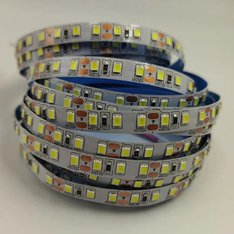 12 V 120 LED/m 5 m /lot 2835 LED strip flexible light white warm white green yellow red blue 2835 non-waterproof led strip