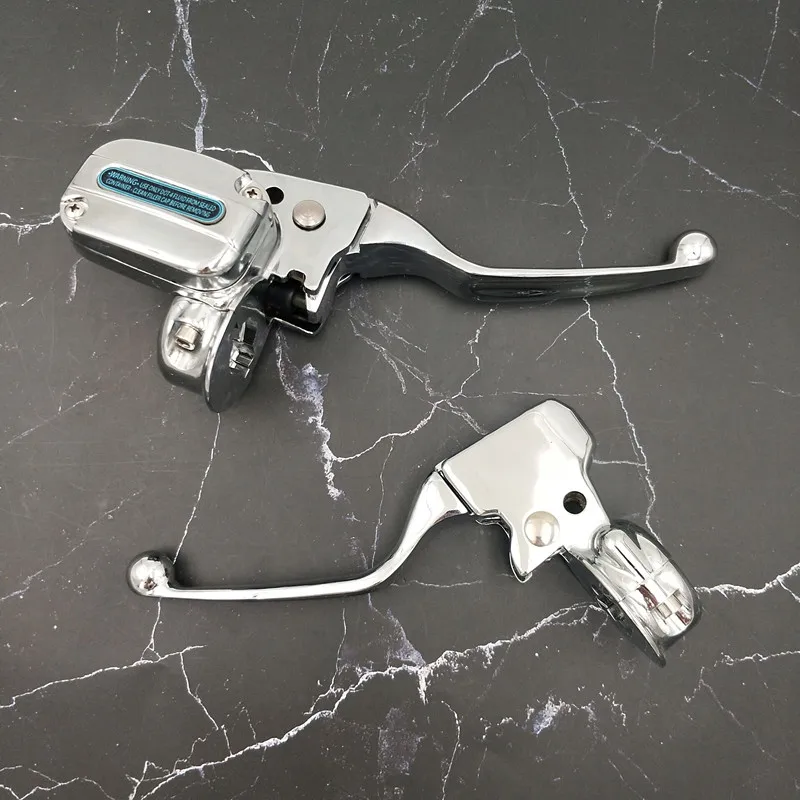 

Motorcycle Brake Clutch Lever Master Cylinder For Harley Touring Street Glide Road Electra 08-13 Road King 2008-2016
