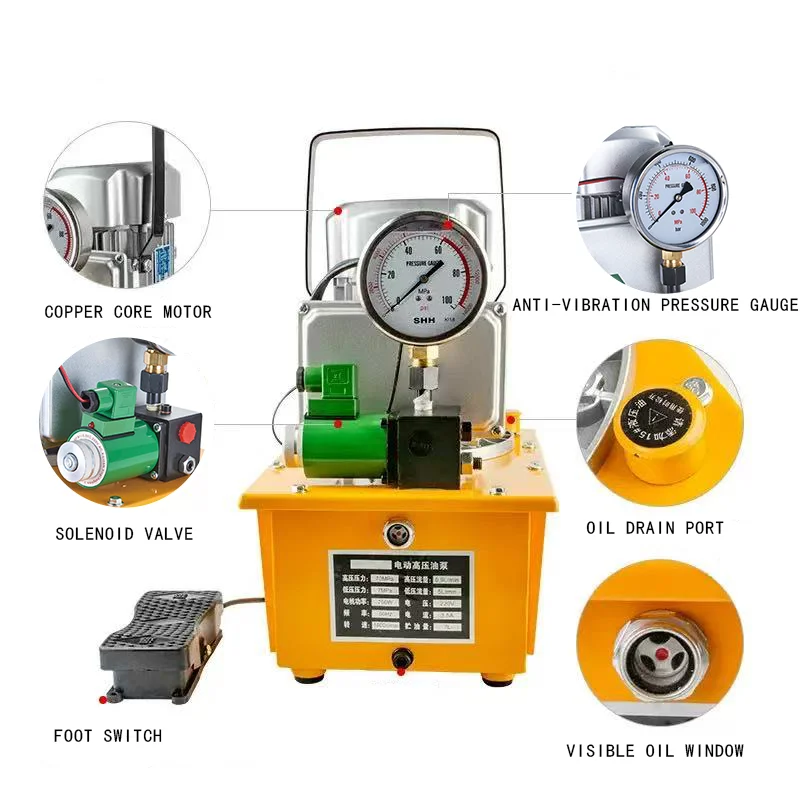 Wholesale Electric Hydraulic Pump Double/Single Circuit 70MPA Output Pressure 1 Year Warranty