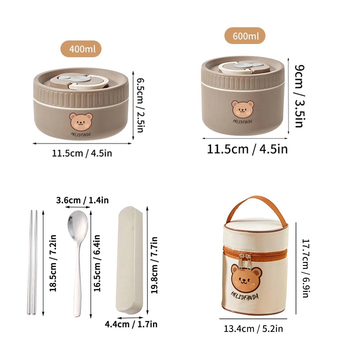 WORTHBUY Leuke Thermische Bento Draagbare 304 Roestvrijstalen Lunchbox Verwarbare Verzegelde Lekvrije Voedselcontainer Voor Kinderen