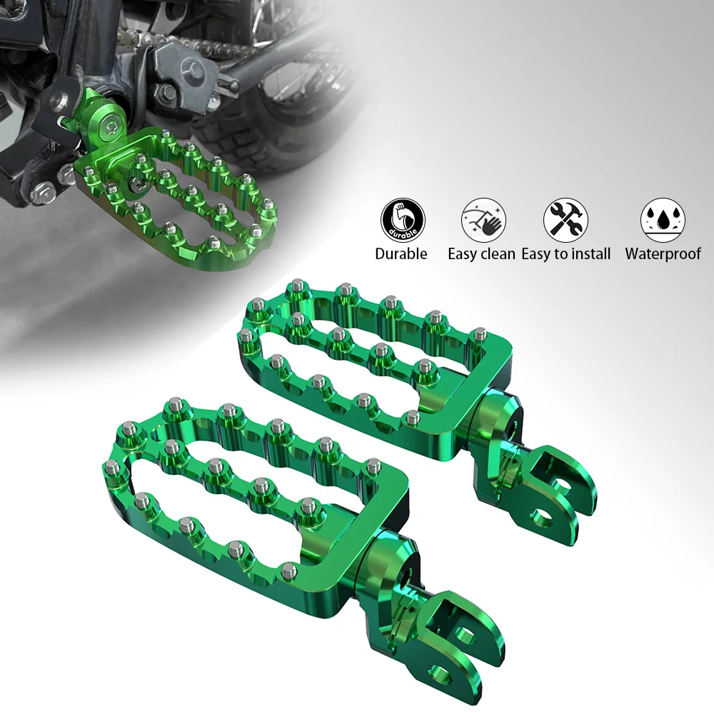 

FOR HONDA CRF 1000L 230L XR 650R/650L/600R/400R/250R CRM250 CR 85 80 R Footrest Footpegs Foot Pegs Pedal FOR KAWASAKI Motorcycle