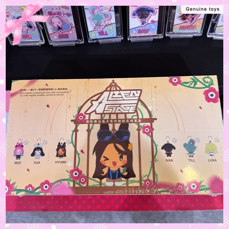 

Подлинная виниловая фигурка Alien Stage Rabbit Series, загадочная виниловая фигурка с брелоками Mizi Sua Ivan & Luka, Коллекционная игрушка в подарок