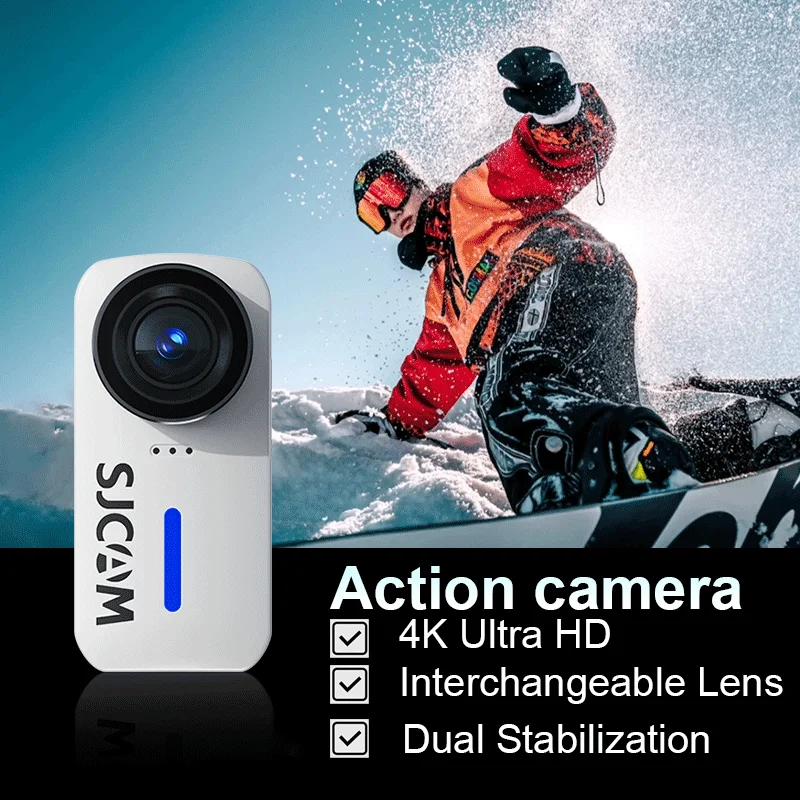 

​​Action Camera 4K 30FPS Ultra HD 20MP OIS EIS Dual Stabilization WIFI Smartphone Connection Outdoor Sports Cycling Camcorder