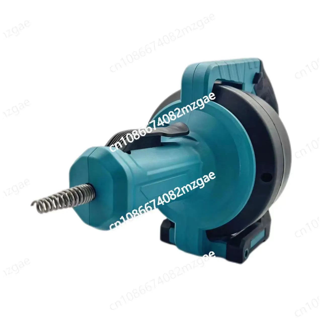 

Портативный очиститель слива с литиевой батареей, земснаряд для труб для кухни, ванной комнаты, туалета, канализации со стальным кабелем 7 м