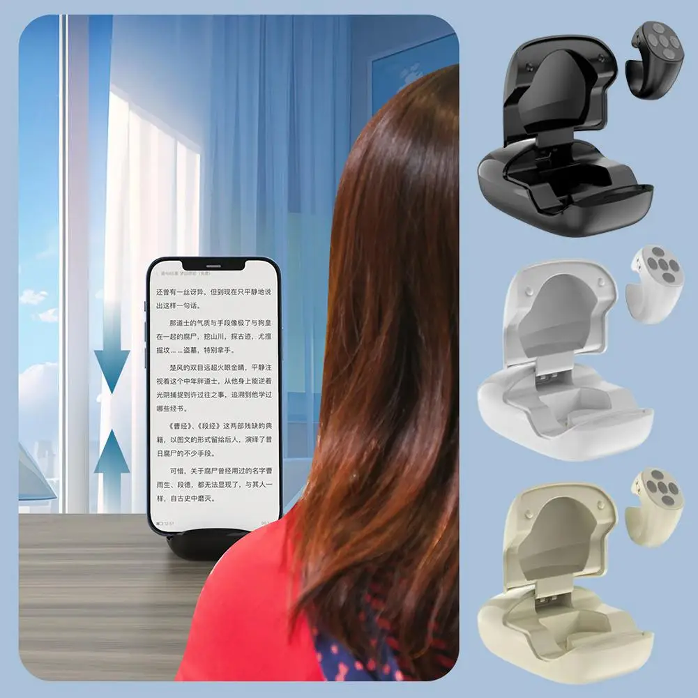 Mobile Phone Bluetooth Remote Control With Charging Selfie Control Holder, Remote Photo , Artifact Controller V1g5