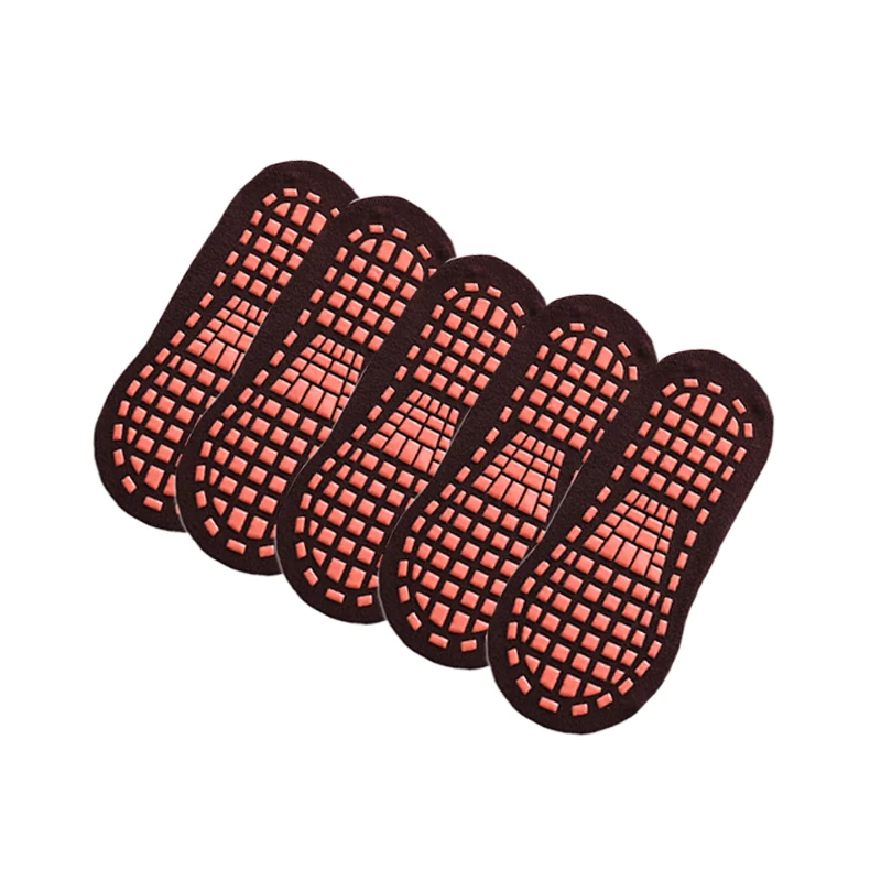 5Pairs Children Adults Anti Slip Socks Parent-Child Trampoline Boys Girls Elasticity Sports Outside Floor Kids Family Women Sock image 4