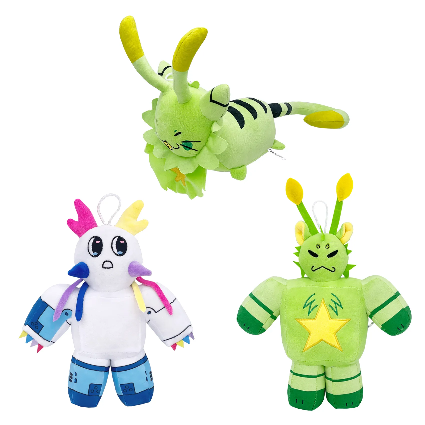 2025 New Product Regretevator Gnarpy Plush Green Sleepy Cat Plush Doll Holiday Birthday Gift