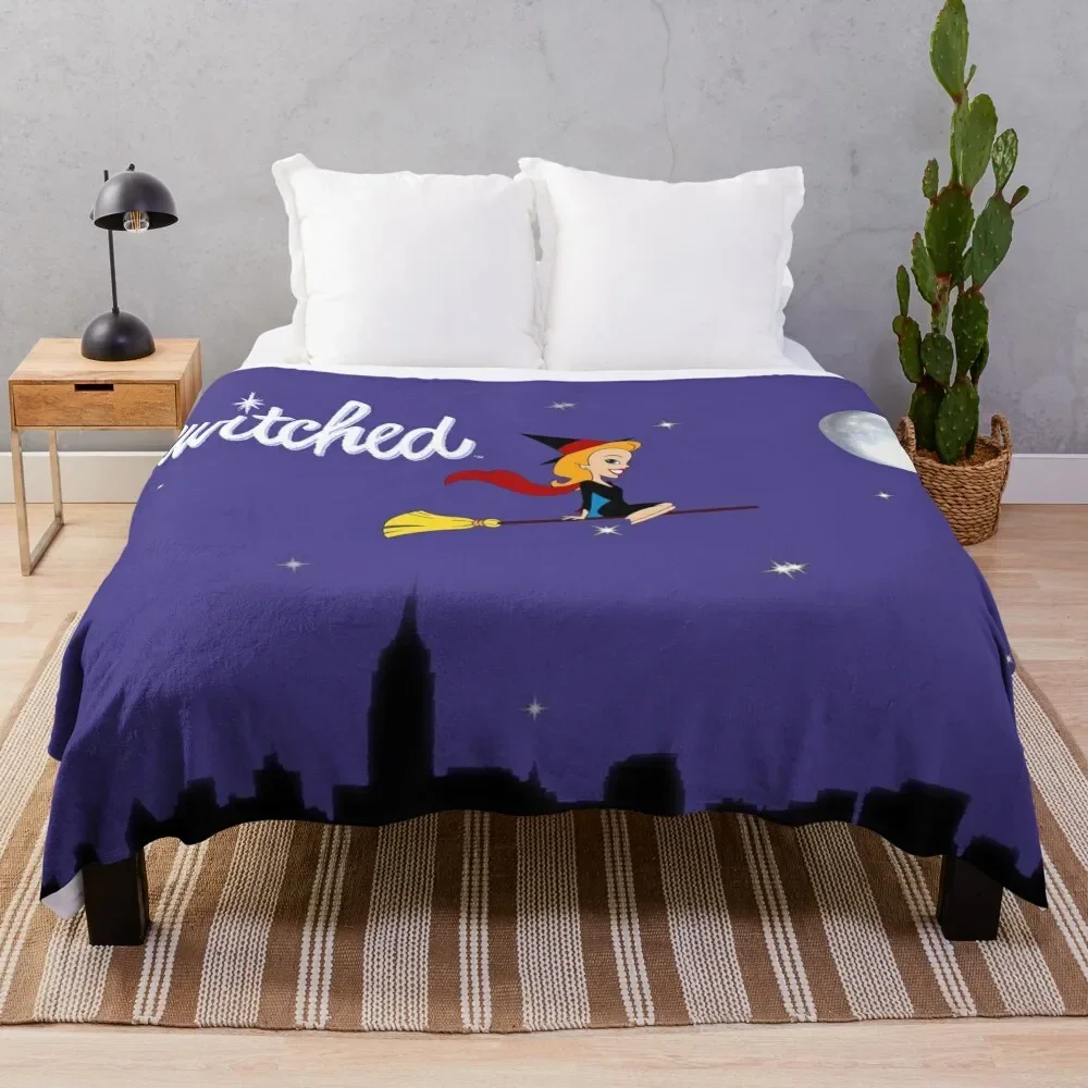 Bewitched Throw Blanket for sofa Soft Thin anime Blankets