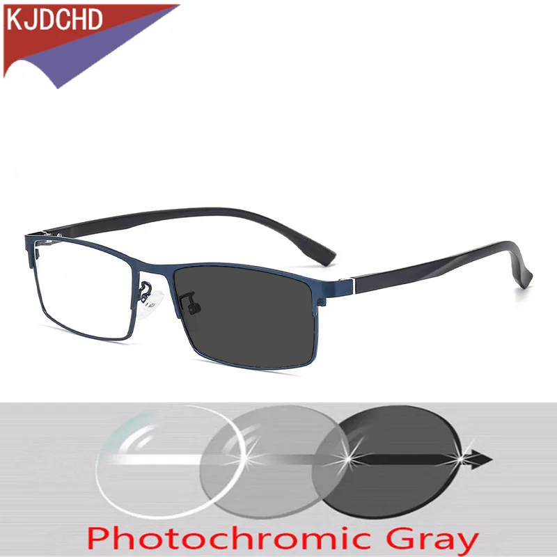 

2024 New Business Men's Ultra Light Sunglasses Light Sensory Presbyopia Glasses Outdoor Prescription Far sighted Glasses