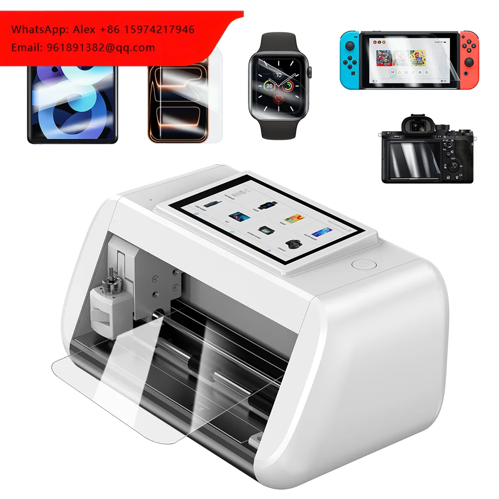 

Newest 2025 Phone Film Cutting Machine With Online Update Function Support Mobile Phone Tablet Watch Film