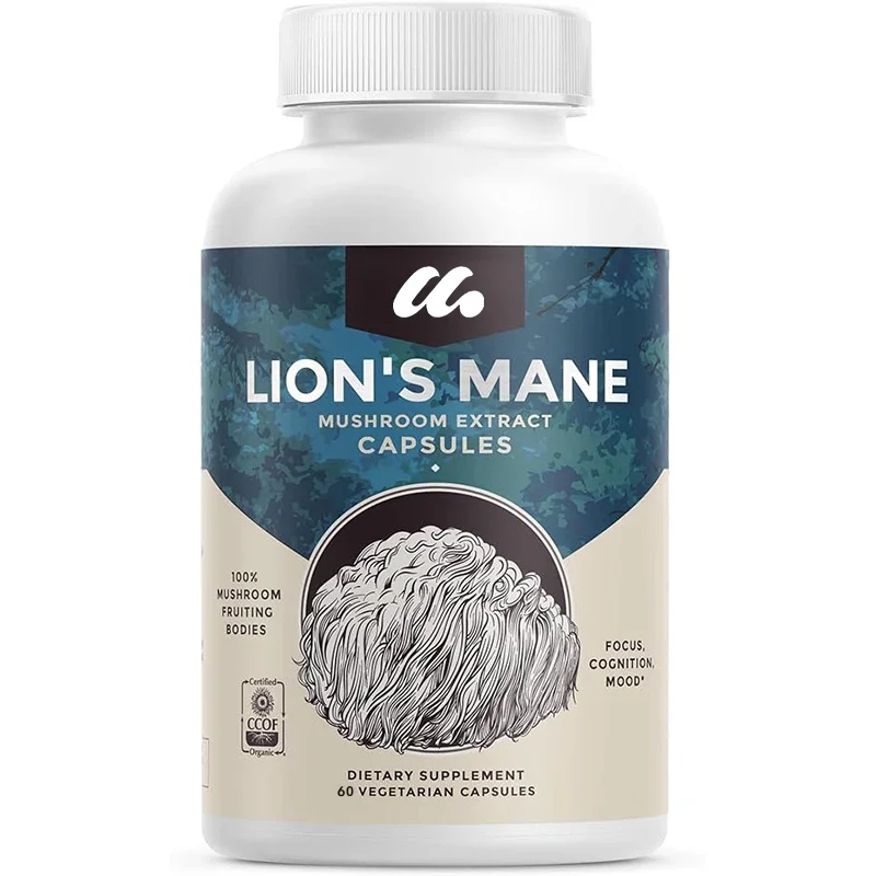 แคปซูล Lion mane-brain Health Super Food, 60แคปซูล