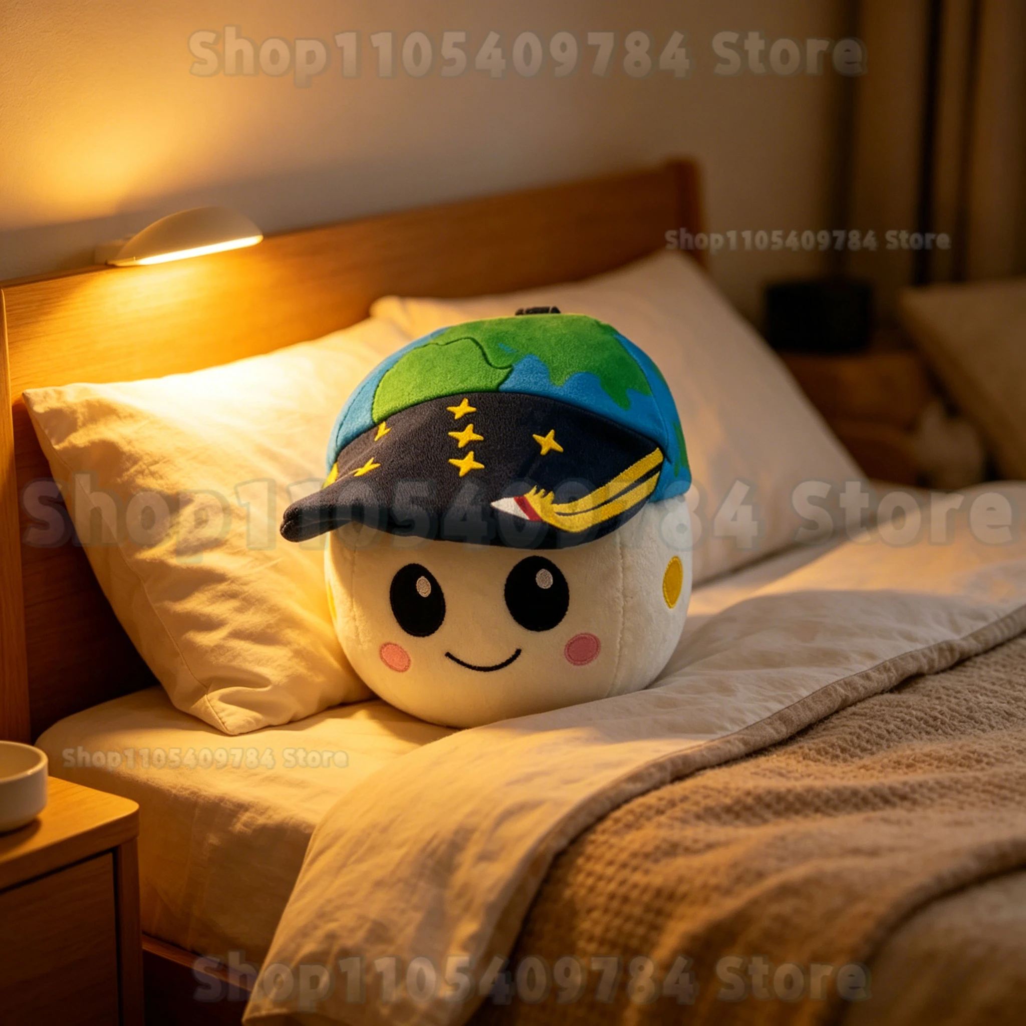 

22cm/10cm New Rise Plushie Anime Toy Cute Moon Mascot Doll Toy Soft Stuffed Kawaii Collectible Fans Birthday Gift Party Favors