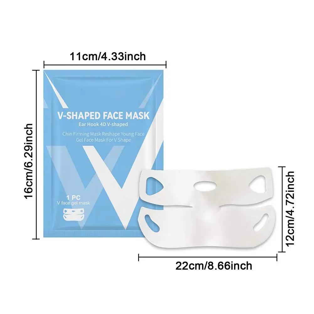 5/1pcs Double Chin Tape V-line Face Lift Up Firming Slimming Mask Anti Puffy Bandage Moisturizing Wrinkle Remover Skin Care