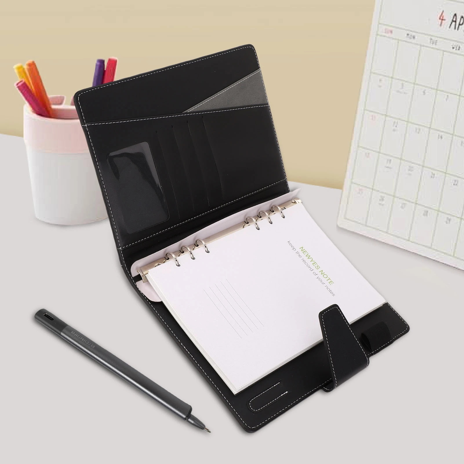 

Smartpen Writing Set 16M 1024 Pressure Level 360° Full Angle Smart Digital Pen Notebook Set Bluetooth 5.0 for Business Meeting