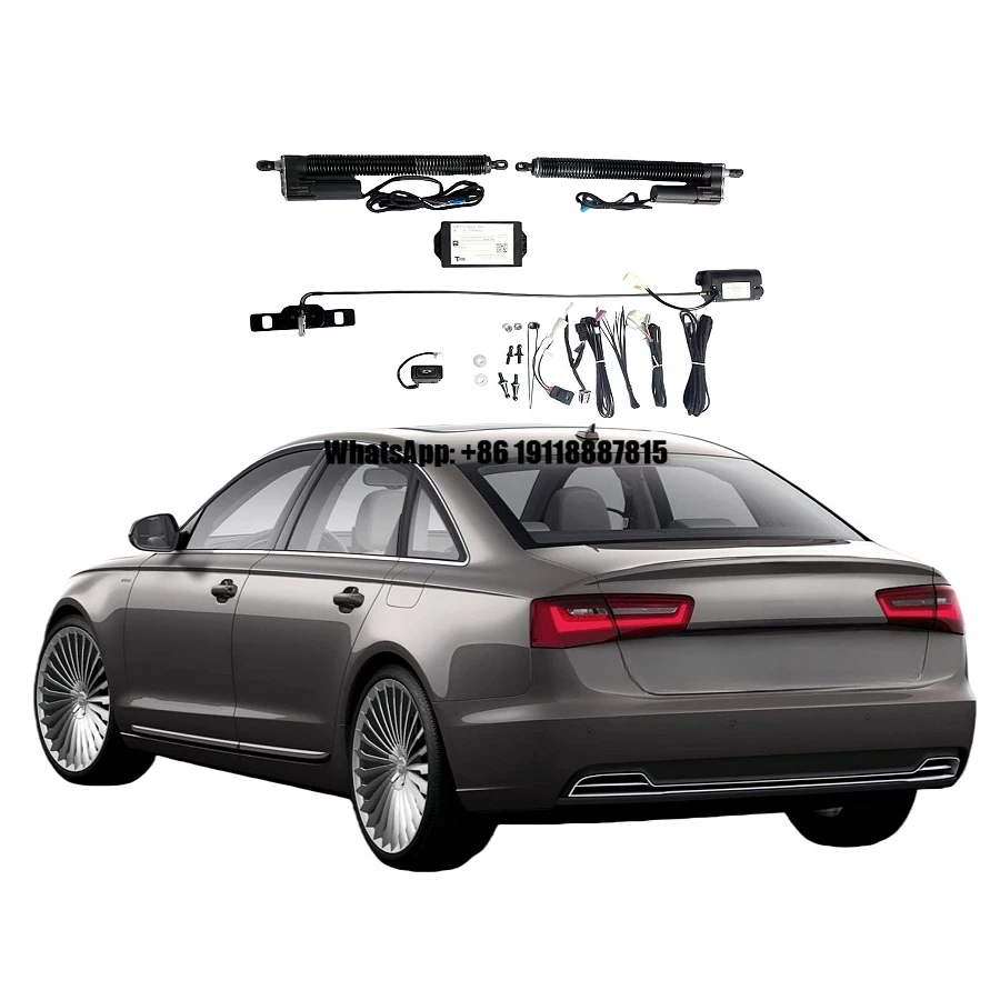 

Premium for Audi A6L Rear Electric Tailgate Soft Close Replacement Accessory Plastic Sturdy Precise-Fit Smooth Latching