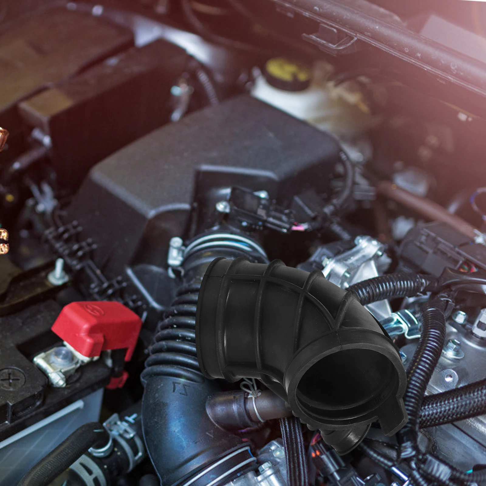 

1 Set Car Air Intake Tube Intake Hose Engine Air Tube Auto Parts Inlet Duct for Efficient Airflow Enhancement