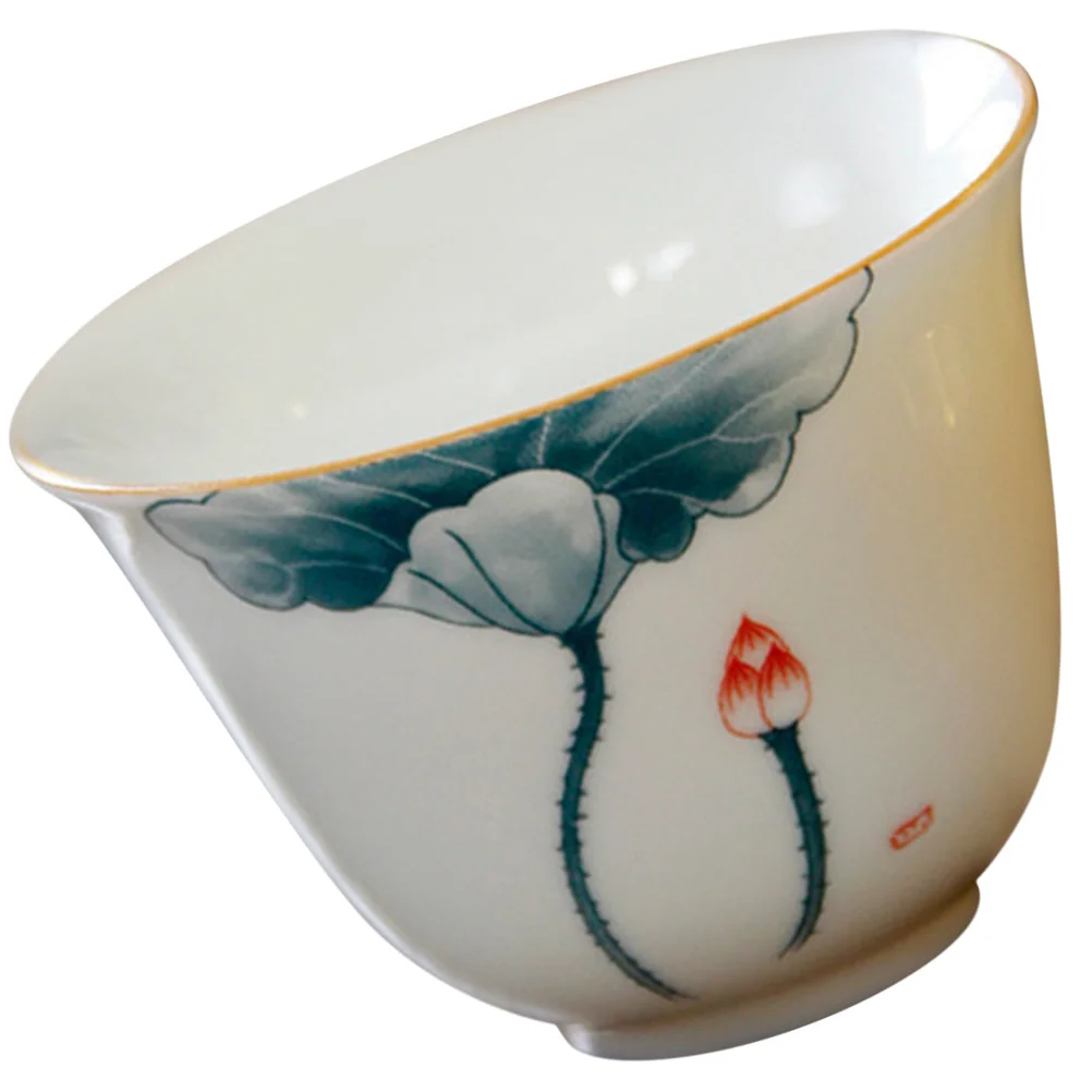 

Керамическая чашка для дегустации чая, маленький размер, уникальный дизайн, китайская керамическая чашка, идеально подходит для зеленого чая Матча, латте, маленькая чашка