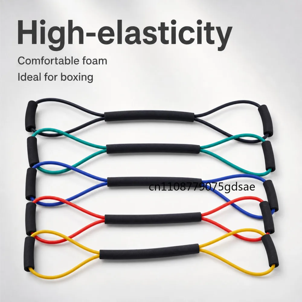 15-35LB Boxing Training Rope, Boxing Speed Sanda Thai Air Strike Elastic Belt Resistance Rope, Training Out of Boxing Kick Boxin