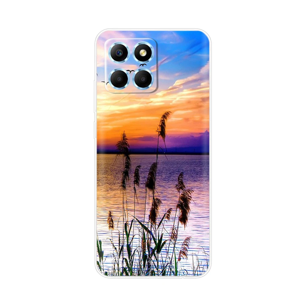 for Honor X6a Case 6.56" Phone Cover Clear Silicone Soft TPU Back Cover for Huawei Honor X6A WDY-LX1 HonorX6a Case Fundas Bumper image 6