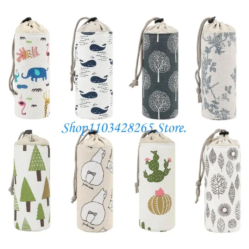 

Baby Milk Bottle Storage Bag Case Heat Resistant Lining Spacious For Essential G2TE