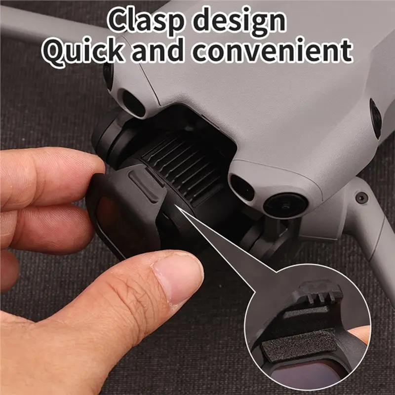 A86P-4IN1 CPL ND8 ND32 ND128 مرشح ل DJI Mini 5 Pro الطائرة بدون طيار مستقطب دائري مرشح الكثافة المحايدة ل DJI Mini 5 Pro