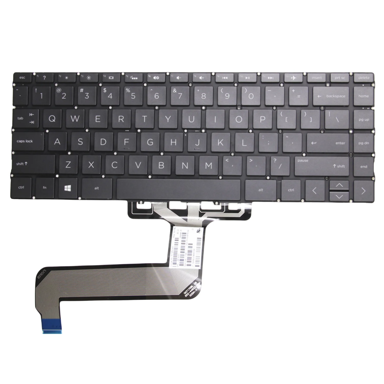 Teclado retroiluminado para ordenador portátil, 100% Original para HP Spectre Folio 13-AK 13-AK0013DX 13-AK0015NR 13-AK1016NR, Inglés