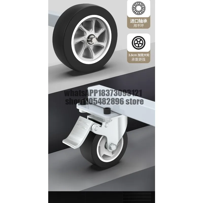 Painting booth Multifunctional rotating paint rack, car bumper paint bracket