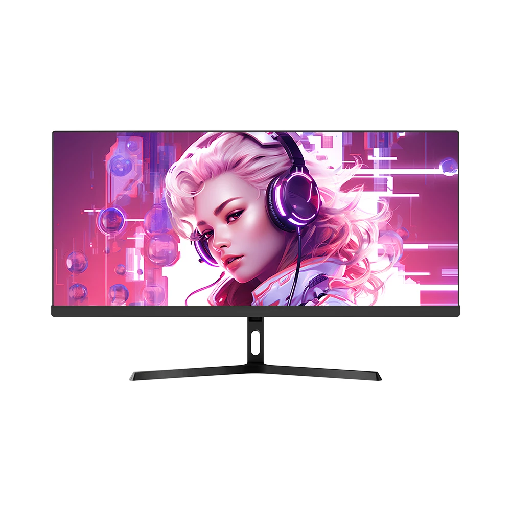 Factory Direct Sales 24" 27" 34 Inch Flat Curved Ips Screen 1k 2k 4k Resolution Gaming Mon