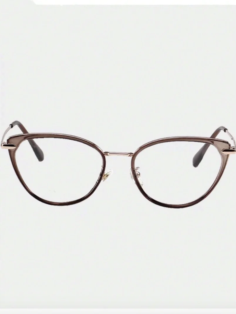 Y2K Cold-Toned Cat-Eye Women's Glasses Transparent Glasses Women's Accessories Eyewear Accessories view 6