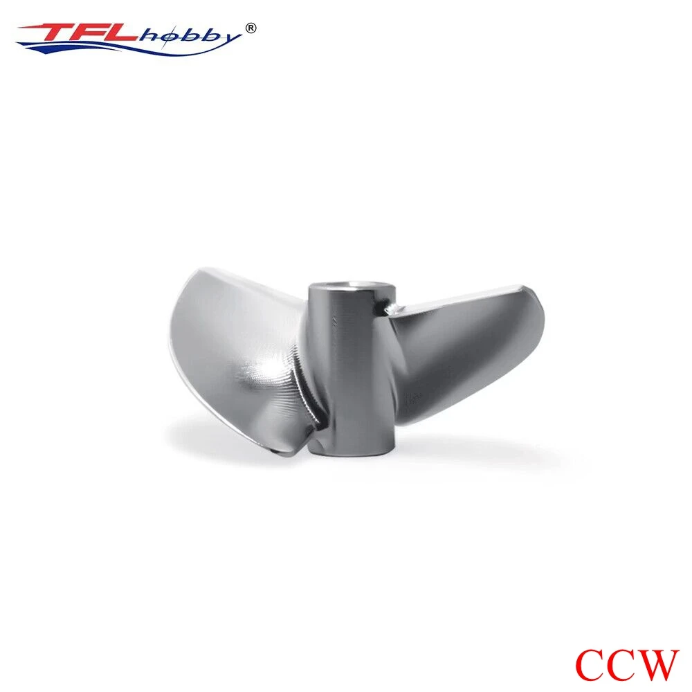 TFL Genuine Parts! Two-Bladed Propeller O-Series CNC 1.4 Thread pitch M4 Hole Dia 40mm Aluminium Propeller for RC boat