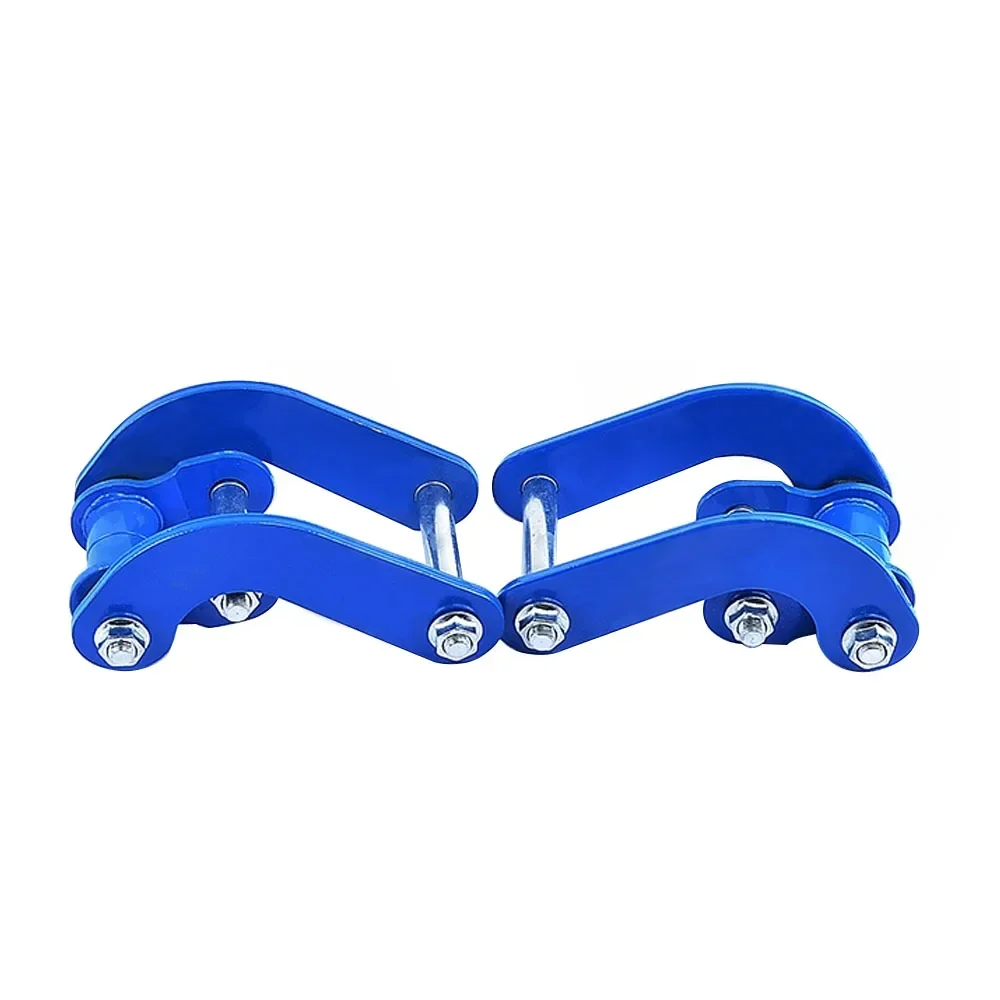 For Hilux Vigo 4WD 2005-2014 2Inch Front Rear Lift Kit Chassis Spacers Rear Comfort G-Shackles Suspension Parts