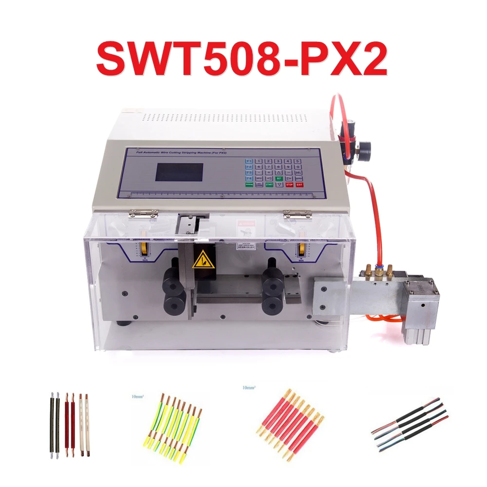 

Машина для зачистки проводов SWT508-PX2 для компьютера Автоматическая машина для зачистки и гибки на 4 колесах, совместимая с 220 В 110 В