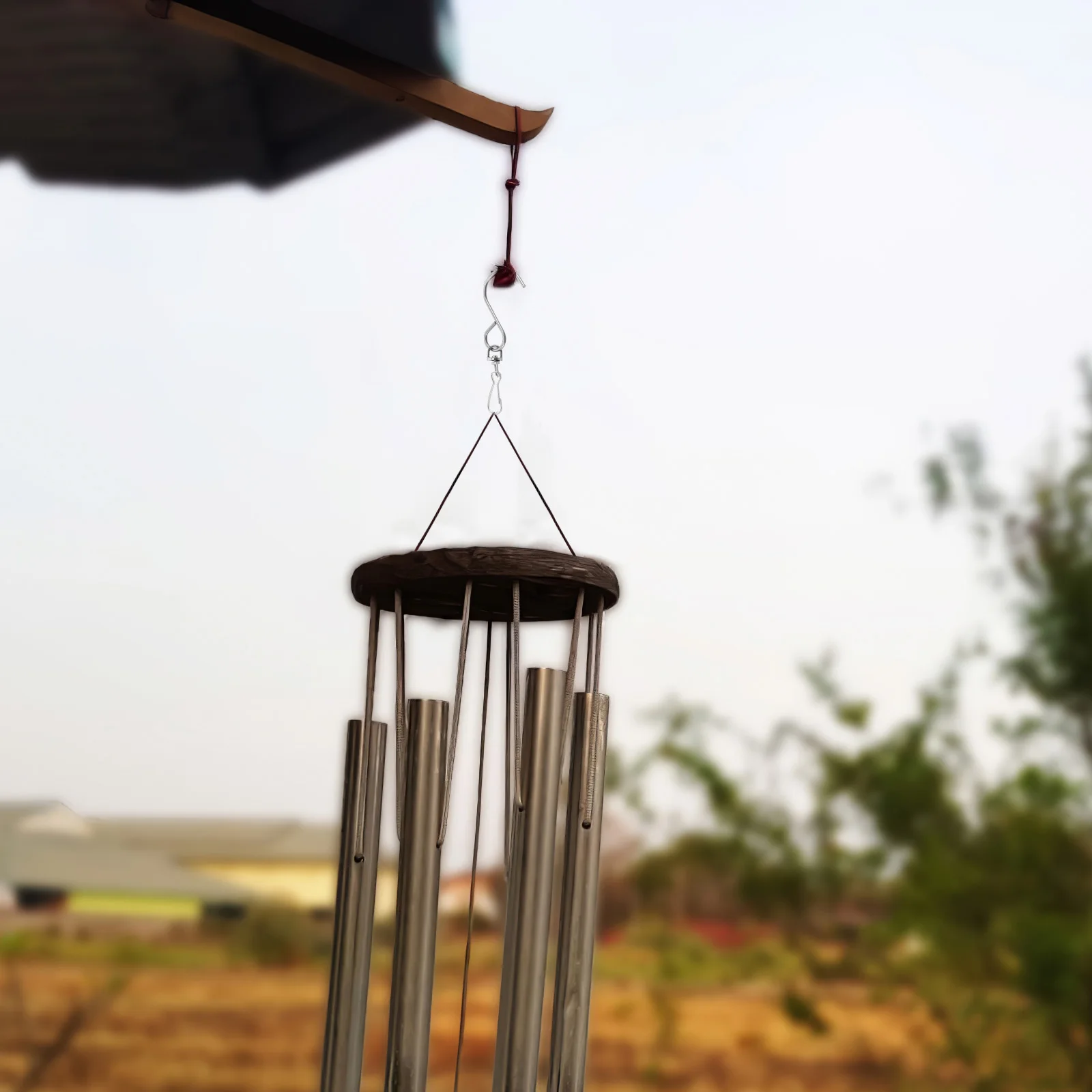 

Rotating Wind Chime Hook Hummingbird Feeder Hooks Bearing Stainless Steel for Chimes Outdoor