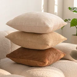 1pc Boho Faux Fur Plush Throw Pillow Covers, Cream White, Luxury SoftFluffy Decorative Cushion Cover Pillowcase for Sofa, Couch