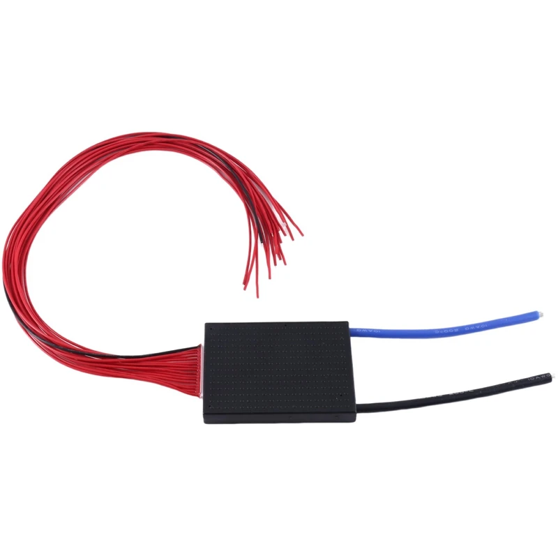 FFYY-Puerto separado dividido Puerto común Temp NTC Placa de protección de batería de litio Balance 16S 60V Li-Ion BMS 18650