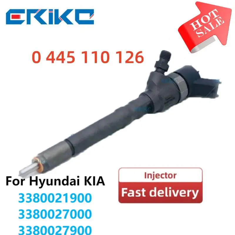 

ERIKC 0445110126 Common Rail Spare Parts Injector 0 445 110 126 Engine Sprayer 0445 110 126 for HYUNDAI KIA