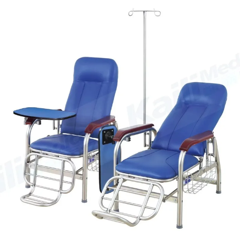 

Multifunctional Stainless Steel Infusion Rod Single-Seat Reclining Infusion Chair Needle Drip Hospital Health Centers