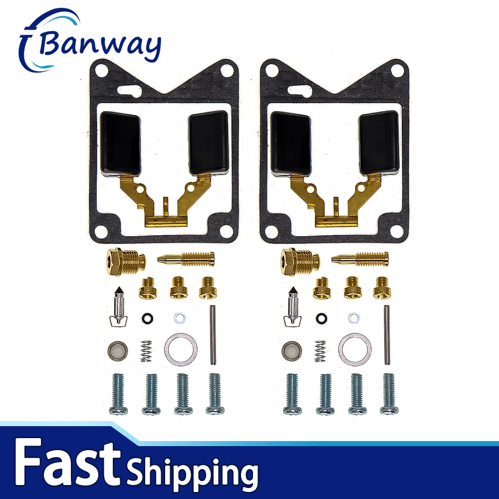 

2X For Yamaha Virago XV920 1981-1983 Motorcycle Carburetor Rebuild Repair Kit