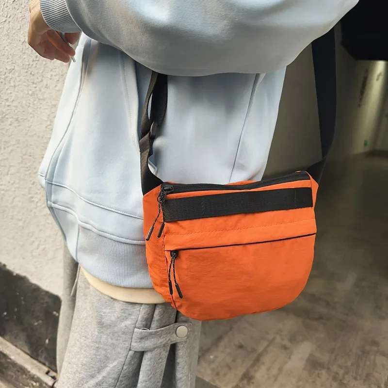 

Sling Bag for Cycling & Commuting, Lightweight Large Capacity Travel Shoulder Bags, Unisex Sport Waist Pack Casual Outdoor мужск
