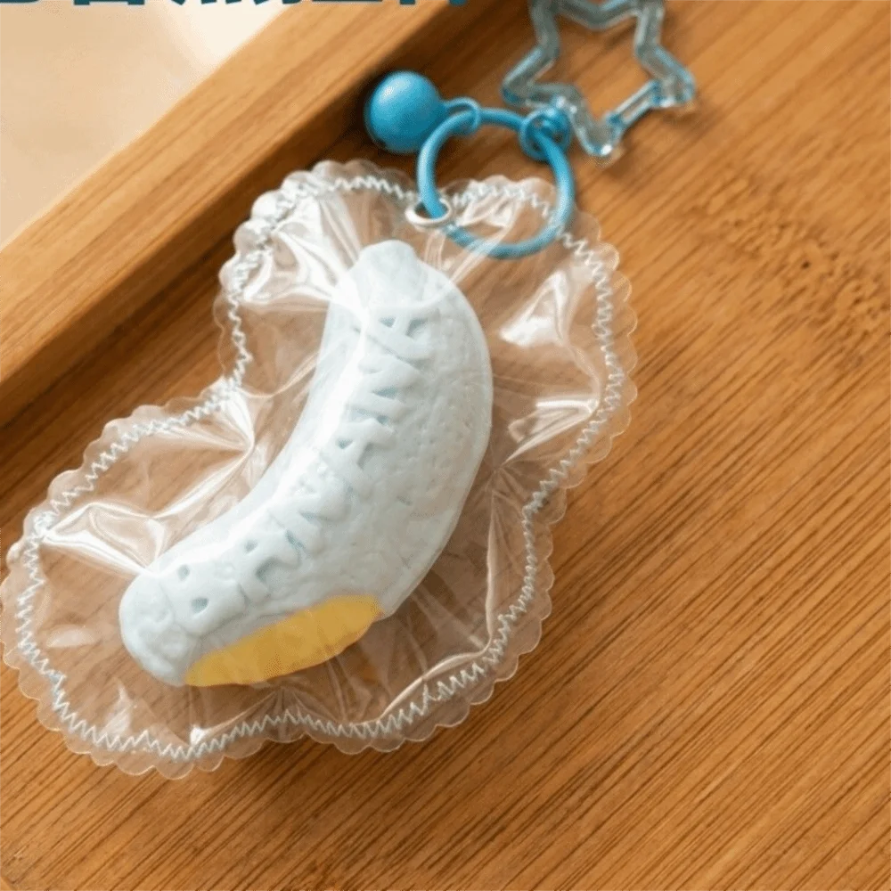 Soft Fidget Sticky Bag Slow Rising Simulated Fruit Food Slow Rebound Food Grade Silicone Slow Rebound Banana Bread Adults