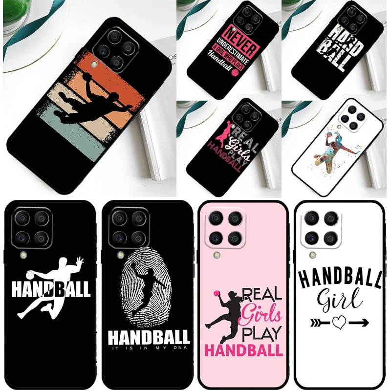 Funda elegante para tocar balonmano para Samsung Galaxy M11 M51 M31 M33 M13 M23 M53 M15 M55 M14 M34 M54 M20 M32 M52