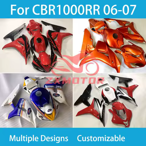 For Honda CBR 1000 RR 06 07 Prime Fairings CBR 1000RR 2006 2007 Prime Fairing Set Injection Bodywork Kit Motorcycle New