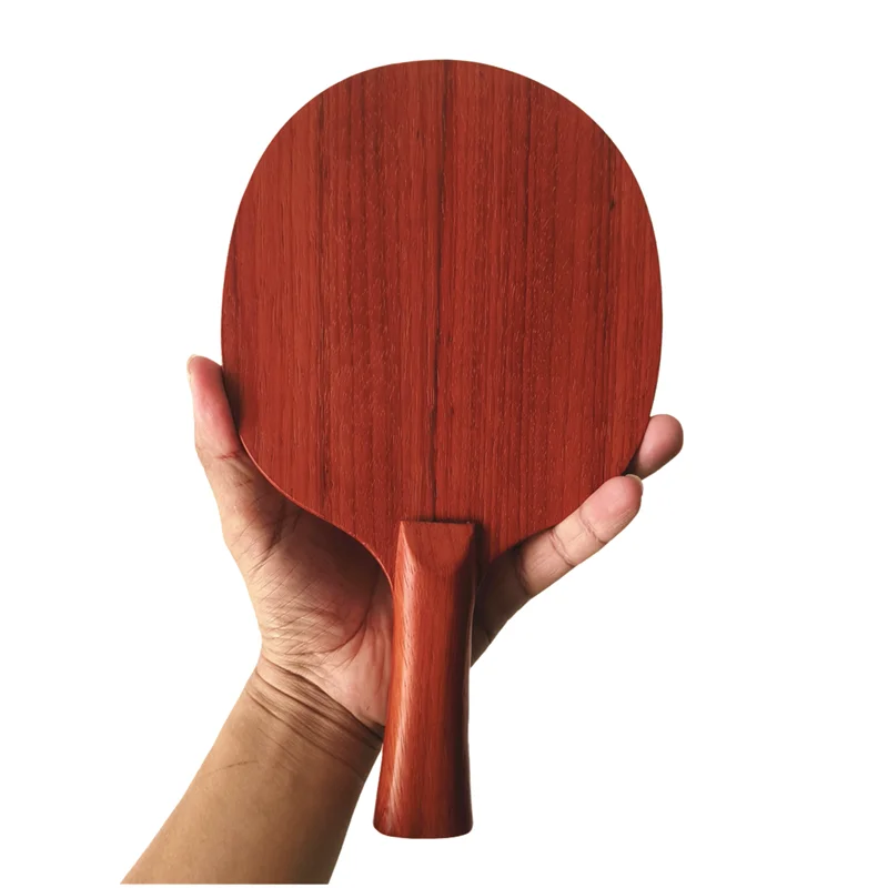Single One Ply Padauk Wood Table Tennis Blade 6/7/8mm Thickness, FL CS Handle Ping Pong Racket DIY Accessories image 2