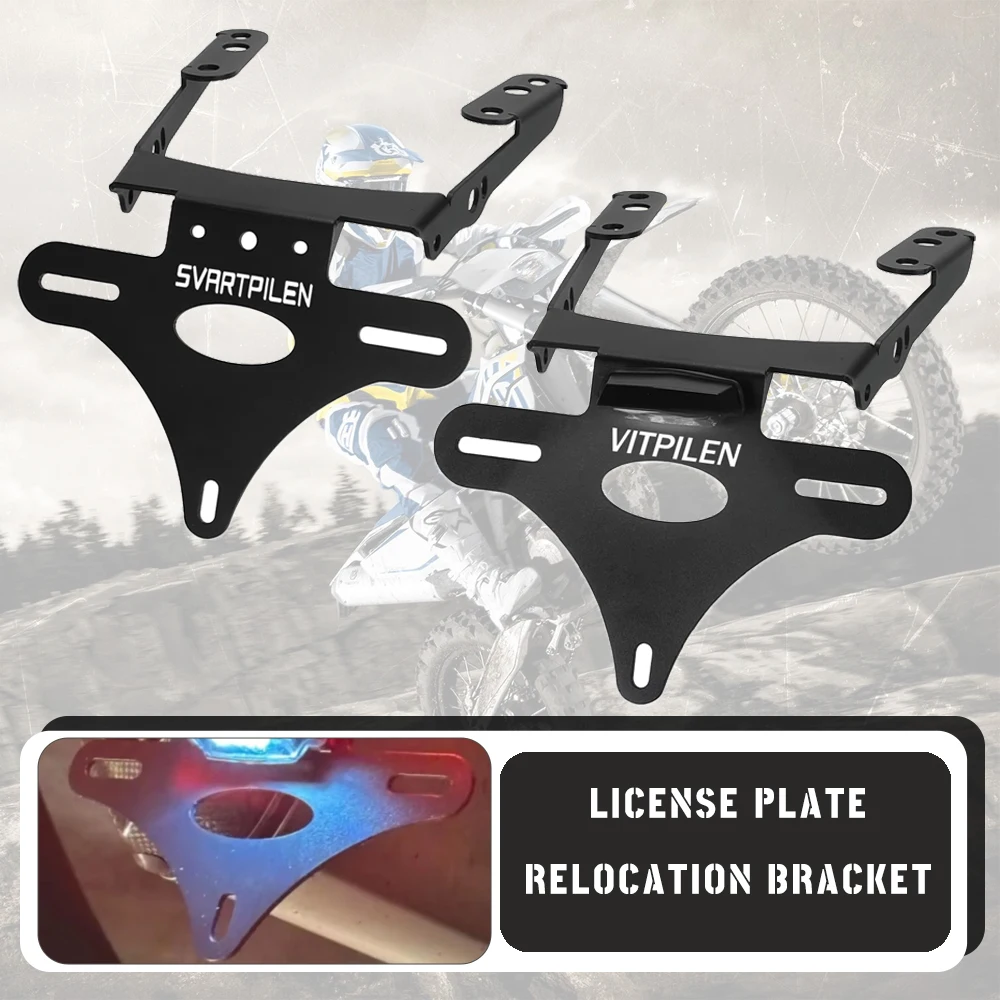 

Держатель номерного знака для Husqvarna Vitpilen 401 Svartpilen 401 2018 2019 2020 2021 2022 2023, комплекты для устранения крыльев хвоста