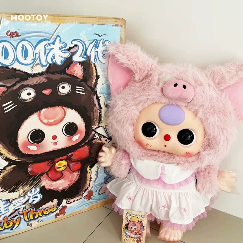 

Новая виниловая фигурка Baby Three 1000% второго поколения, большая серия, для девочек, подарок на день рождения, детская игрушка — цвет глаз случайный