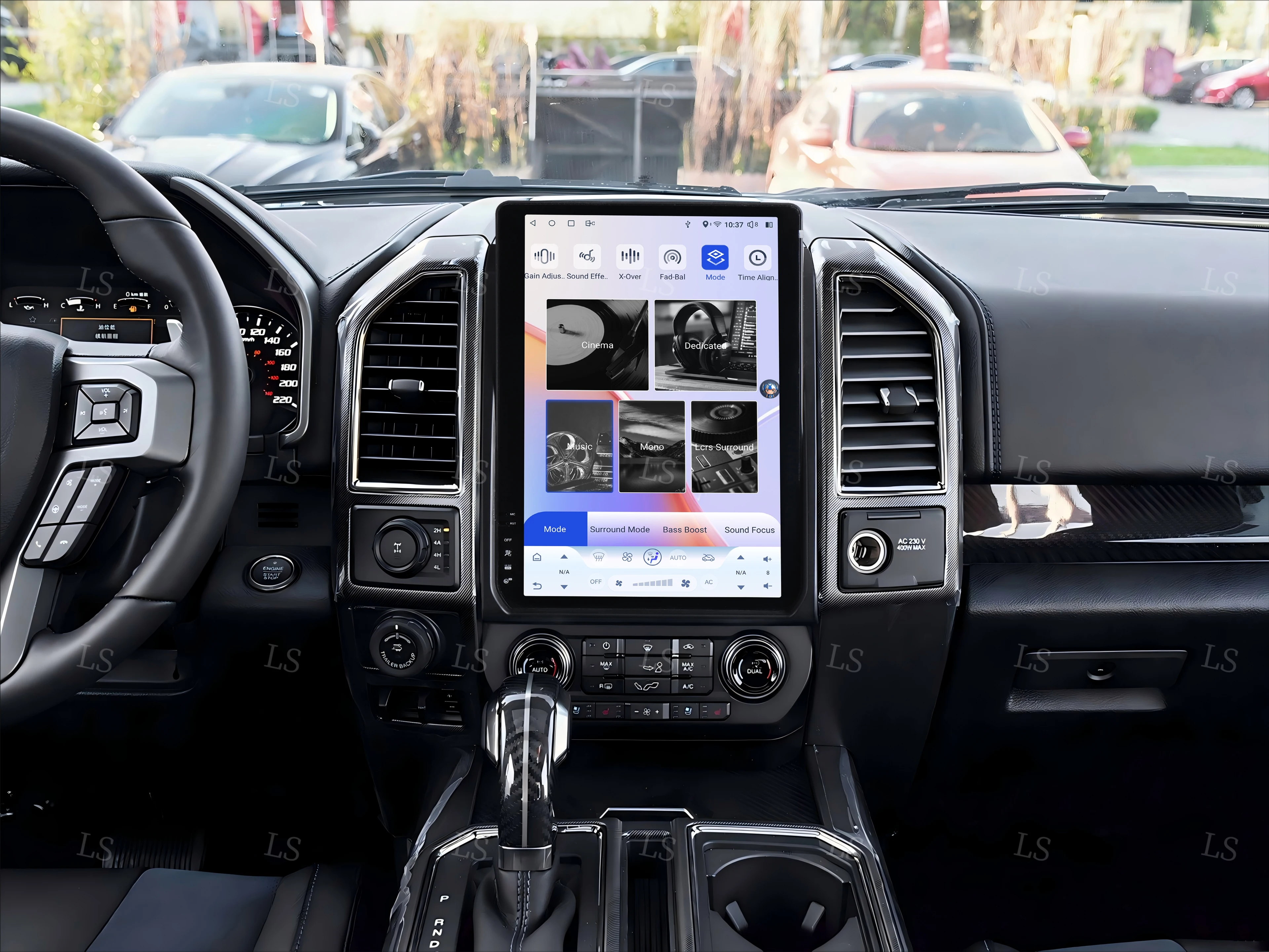 Android14 For Ford F150 2015-2021 Car Radio Multimedia Player Wireless Carplay Qualcomm 6125 GPS Naviga BT DSP WIFI Built-In 360